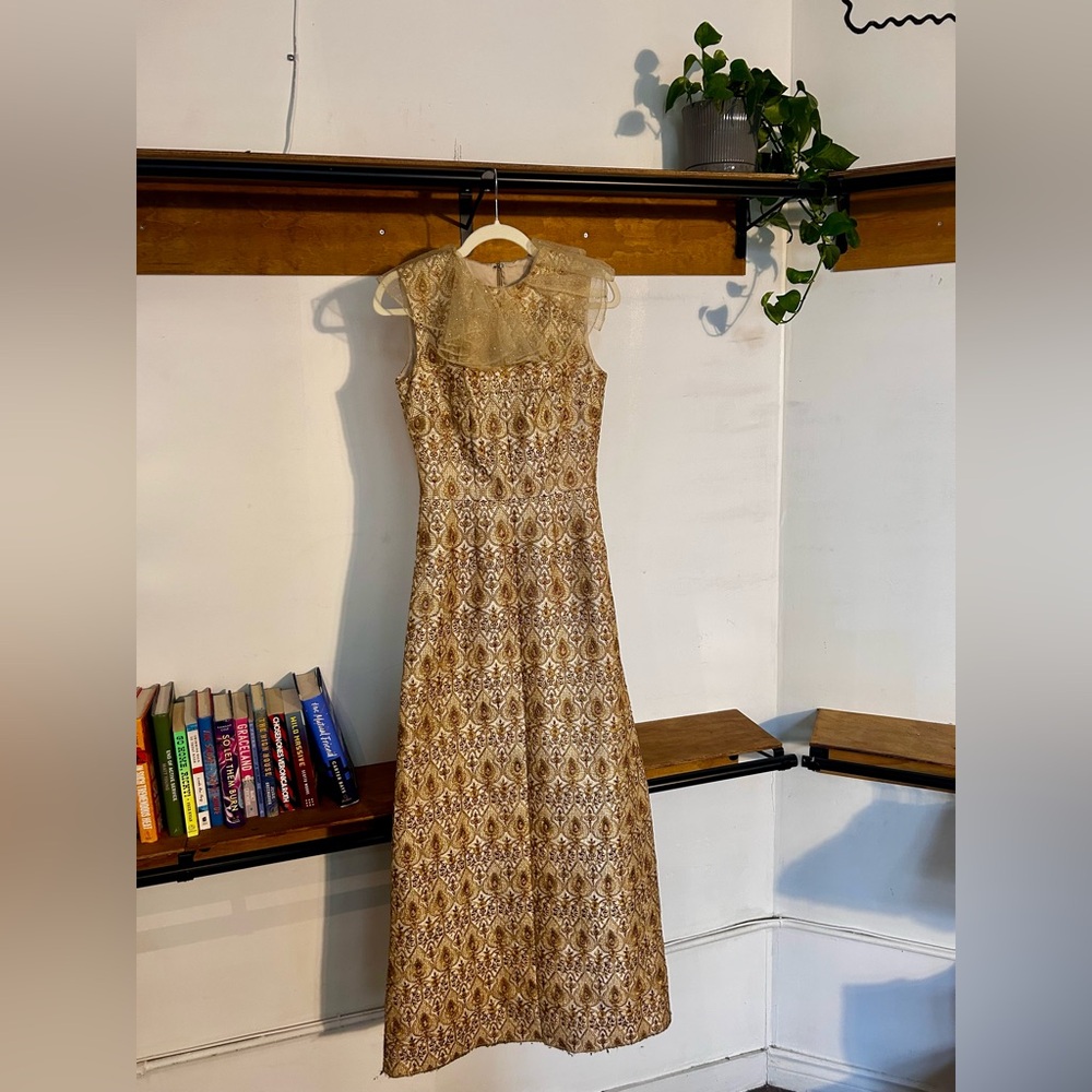 White/Gold Dress- Worn in “Final Destination: Bloodlines”